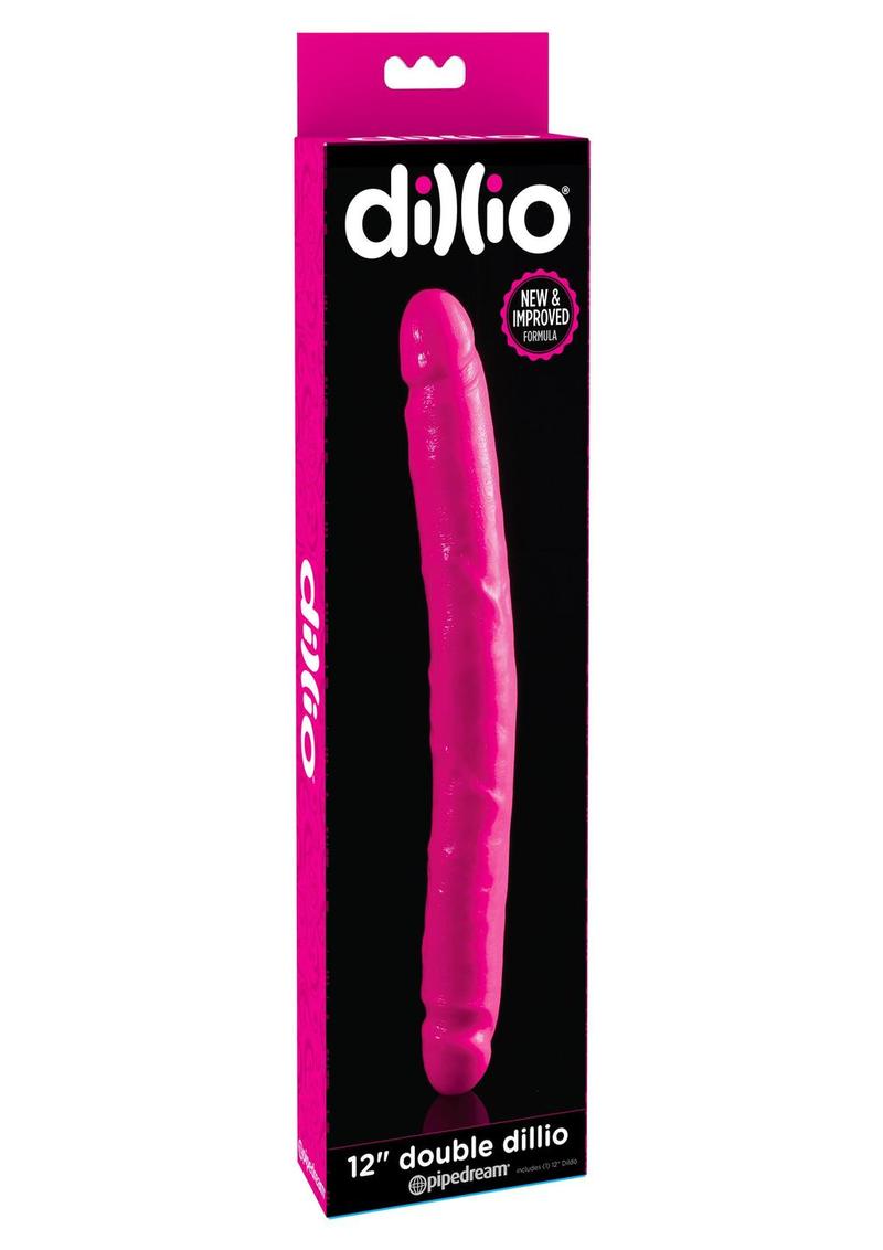 Dillio Double Dong Pink 12 Inch