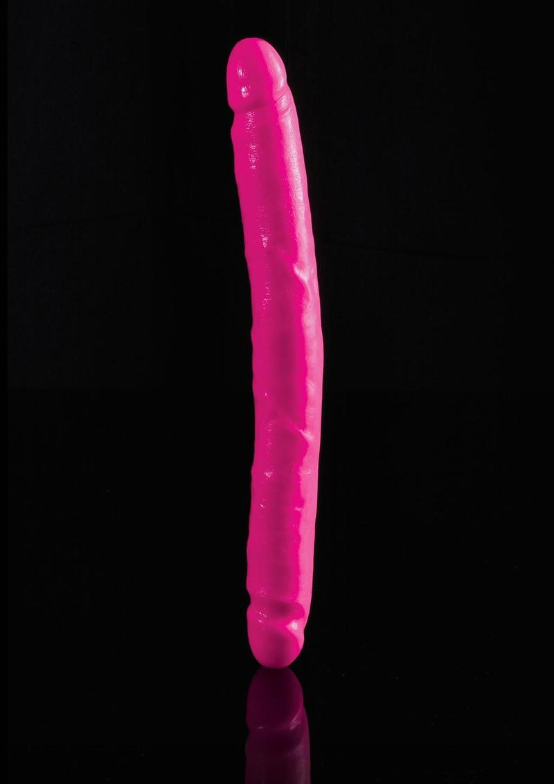 Dillio Doble Dong Rosa 12 Pulgada