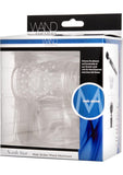 Accesorio para varita masturbadora masculina North Star de Wand Essentials, transparente