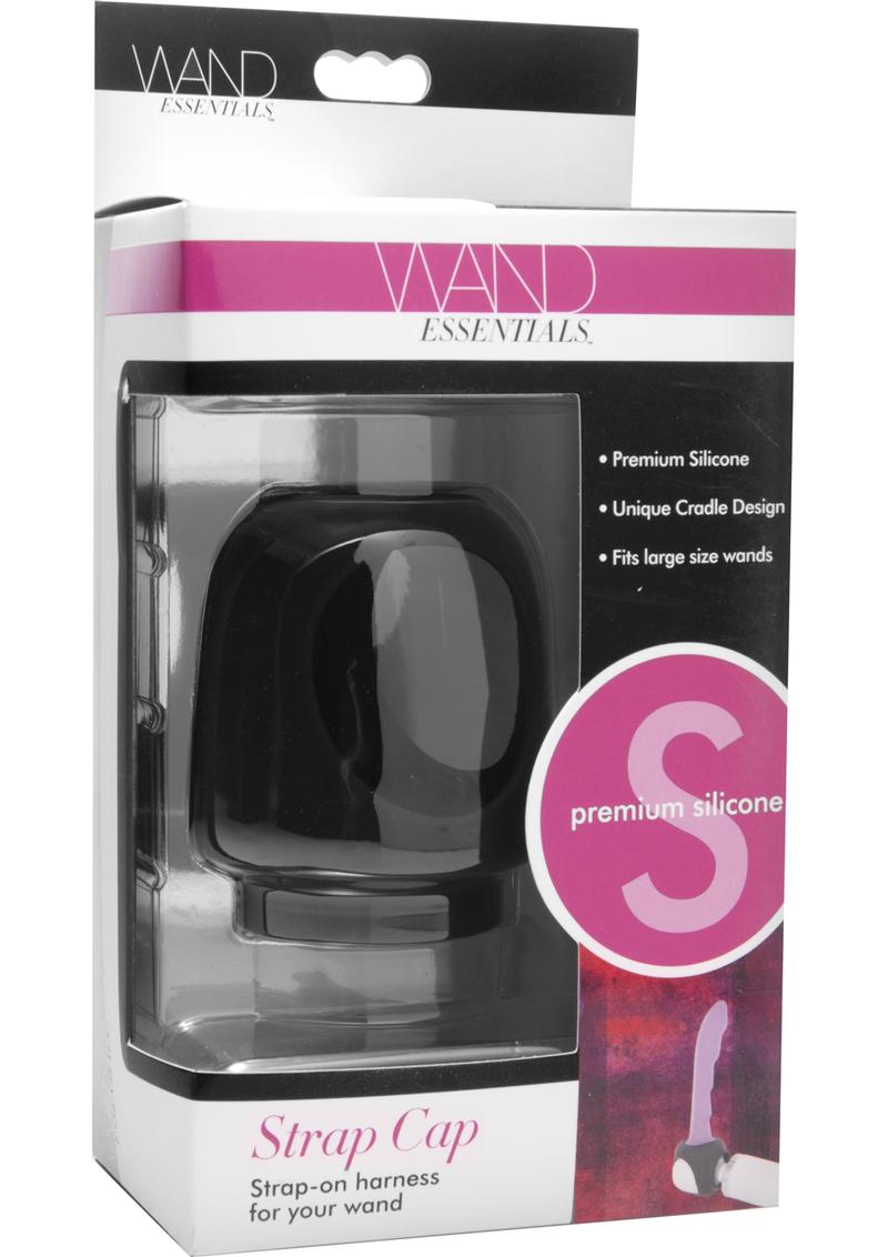 Accesorio para varita con tapa de silicona Wand Essentials, color negro