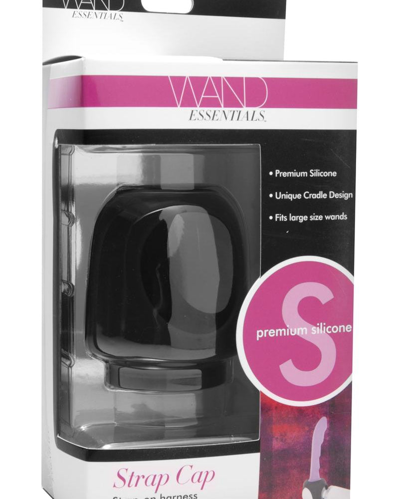 Accesorio para varita con tapa de silicona Wand Essentials, color negro