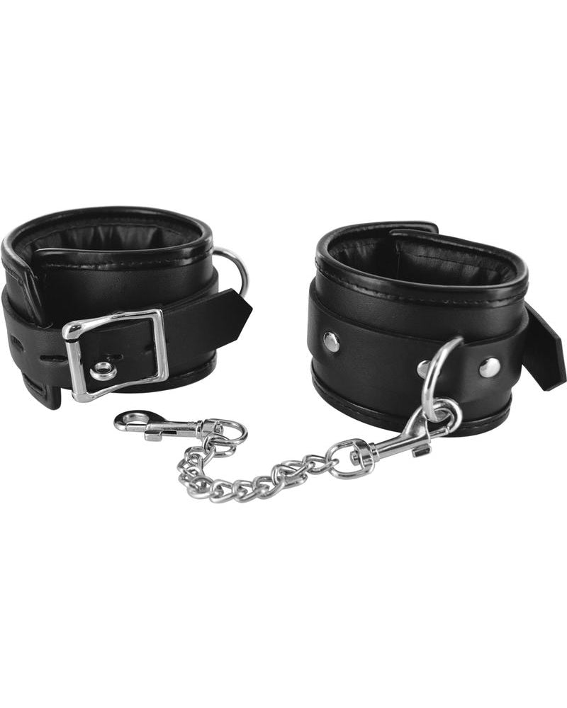 Strict Locking Padded Wrist Cuffs & Chains