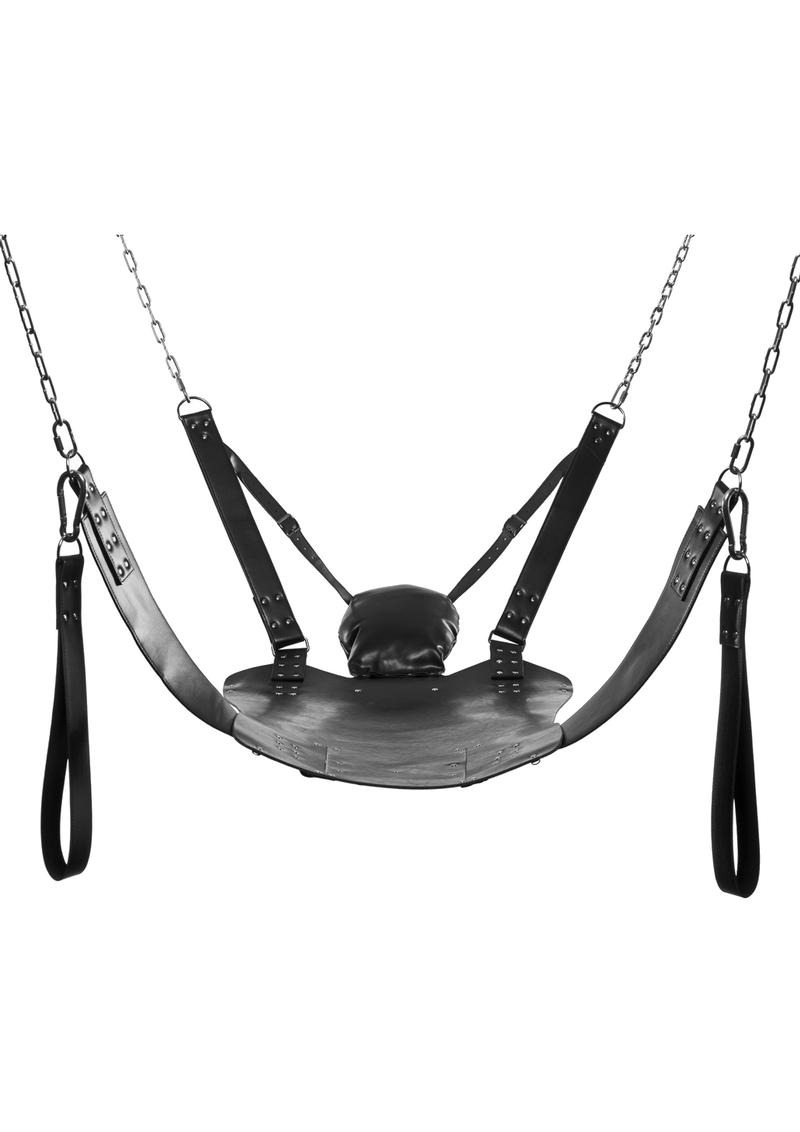 Strict Extreme Adjustable Leather Lined Sling Black