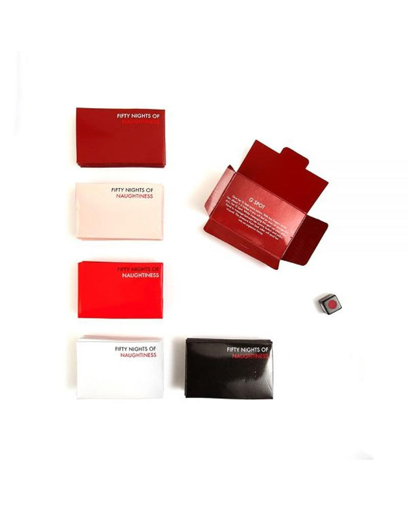 Fifty Nights Of Naughtiness Couples Collection Kit