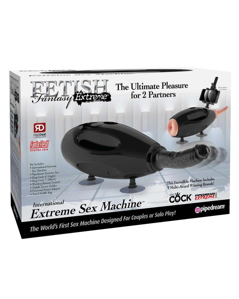 Fetish Fantasy Extreme International Extreme Sex Machine Black