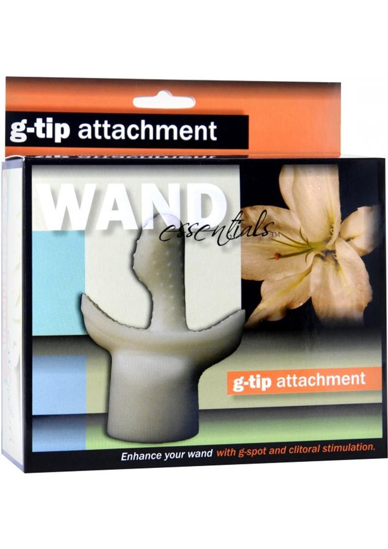 Accesorio para varita Wand Essentials G-Tip, color blanco