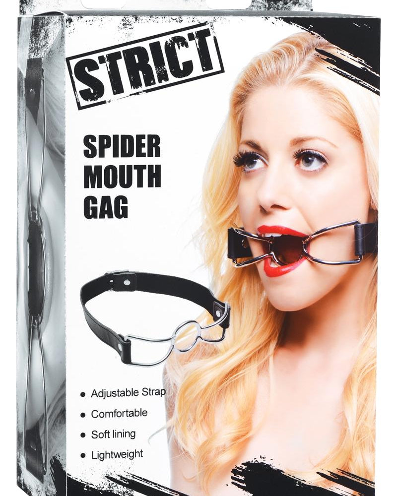 Strict Spider Open Mouth Gag Black