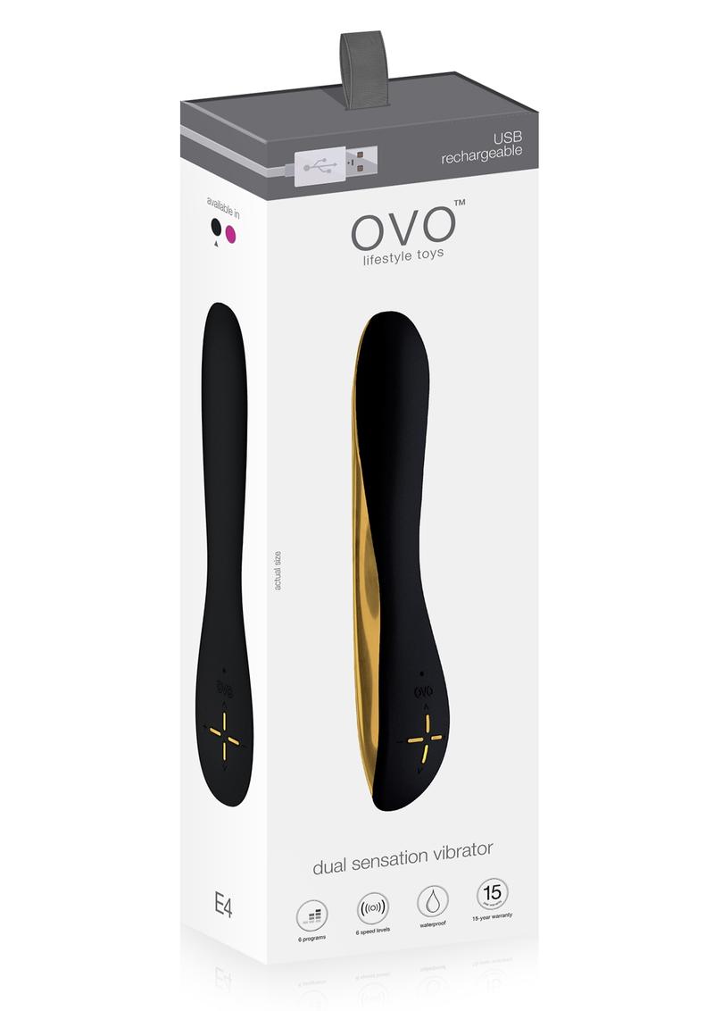 Ovo E4 Recharge Vibe Black/gold