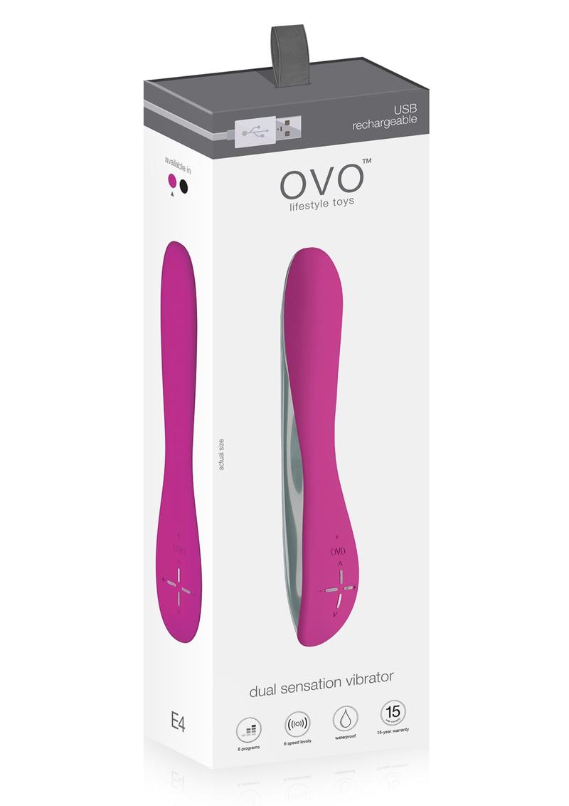 Ovo E4 Recharge Vibe Fuchsia/silver