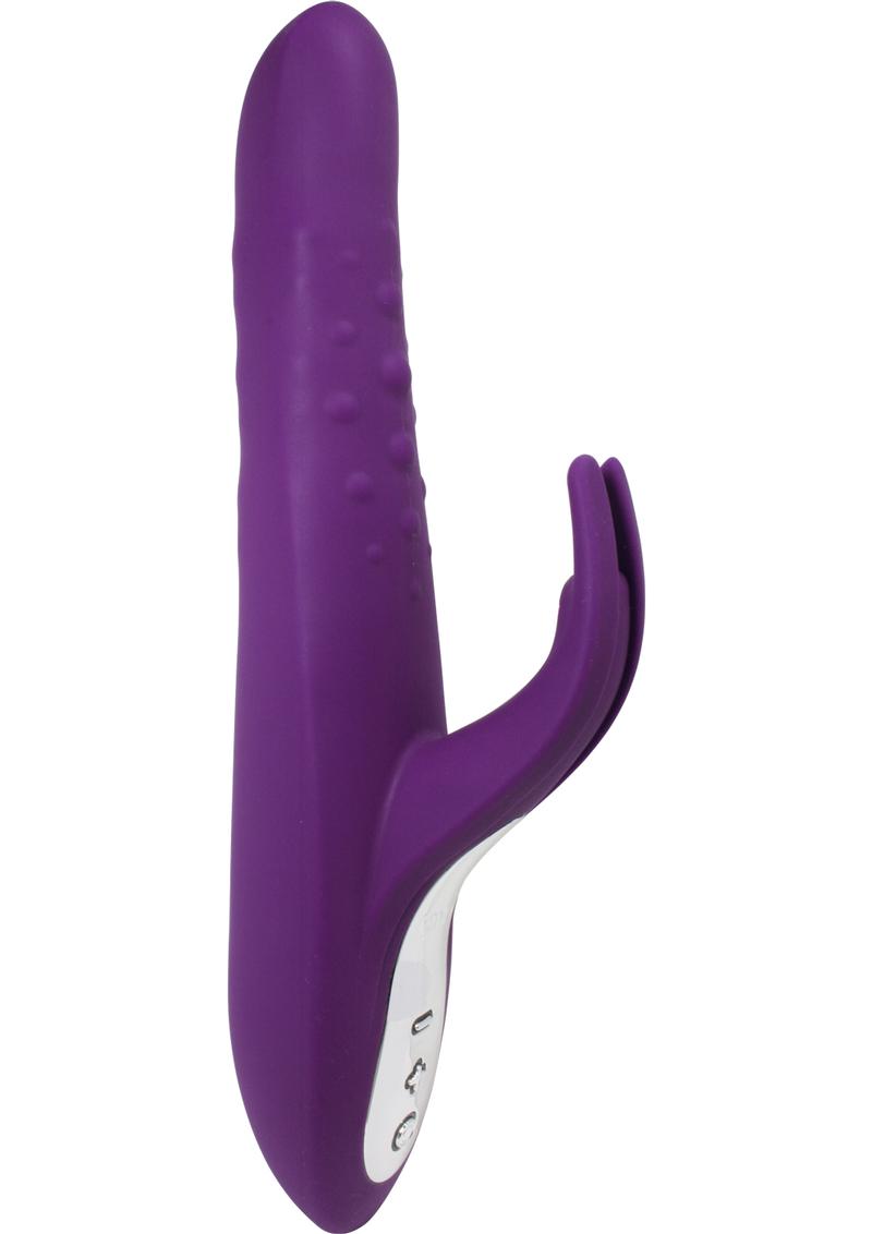Ovo J3 Rechargeable Rabbit Purple