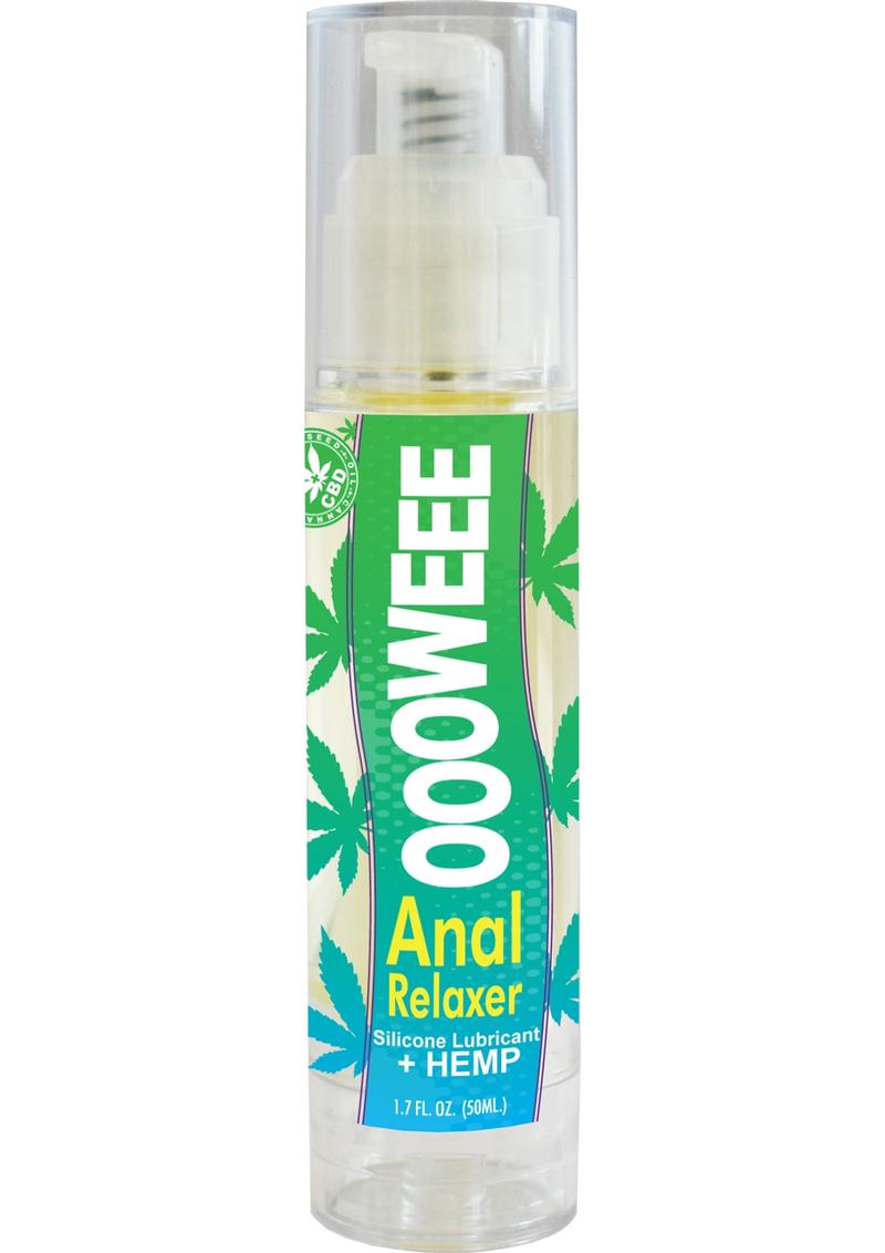 Ooowee Anal Relax Silicona con Cáñamo 1.7oz