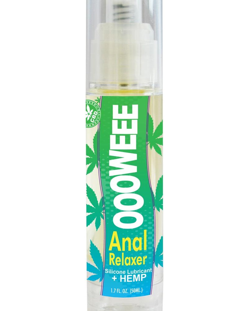 Ooowee Anal Relax Silicona con Cáñamo 1.7oz