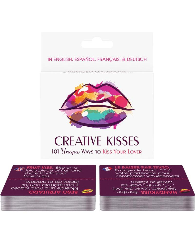 Juego de cartas Besos creativos