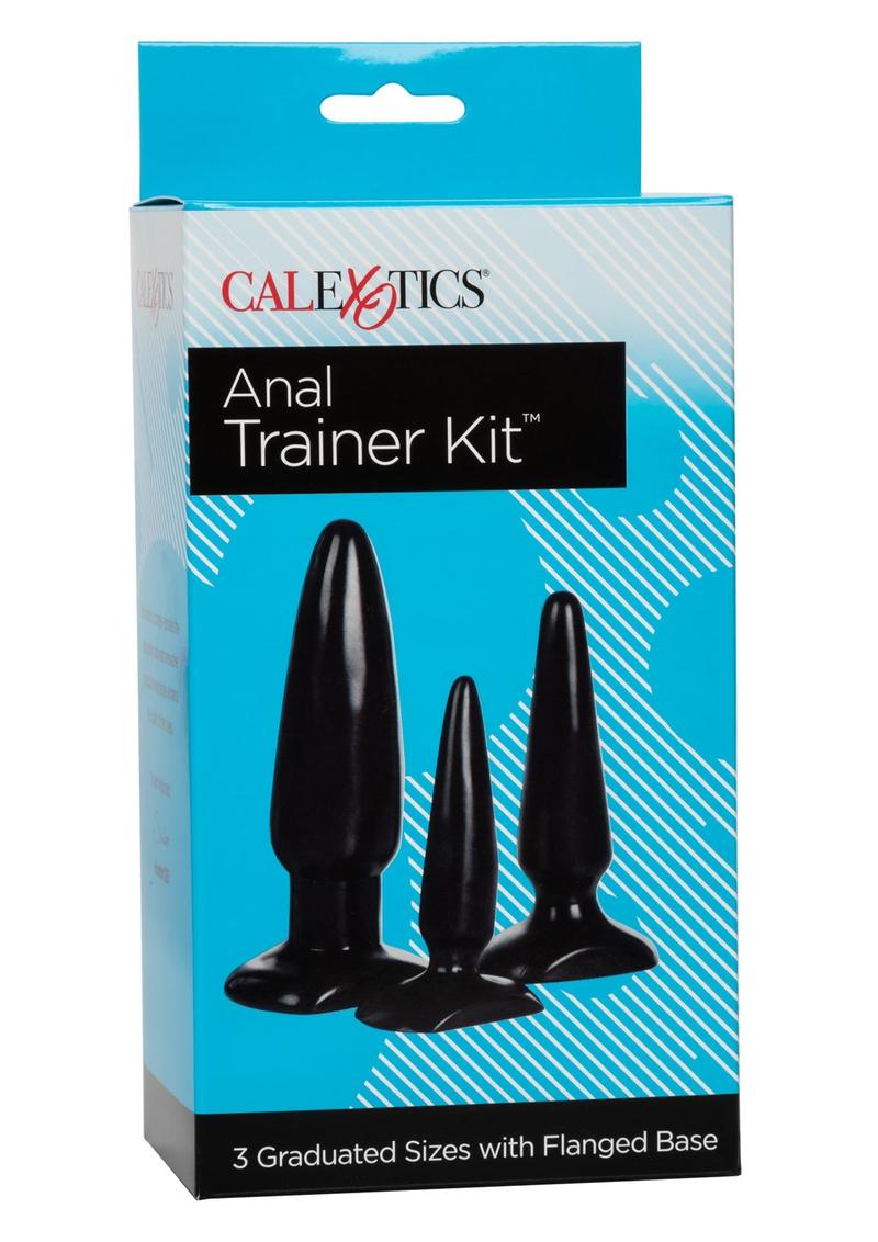 Anal Trainer Kit Anal Plug Black