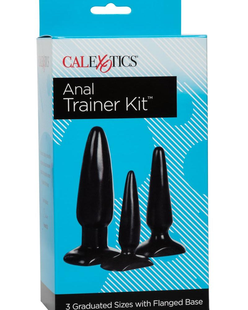 Anal Trainer Kit Anal Plug Black