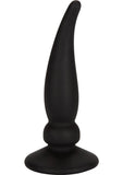 Rump Rider Silicone Anal Plug Black 4.25 Inch