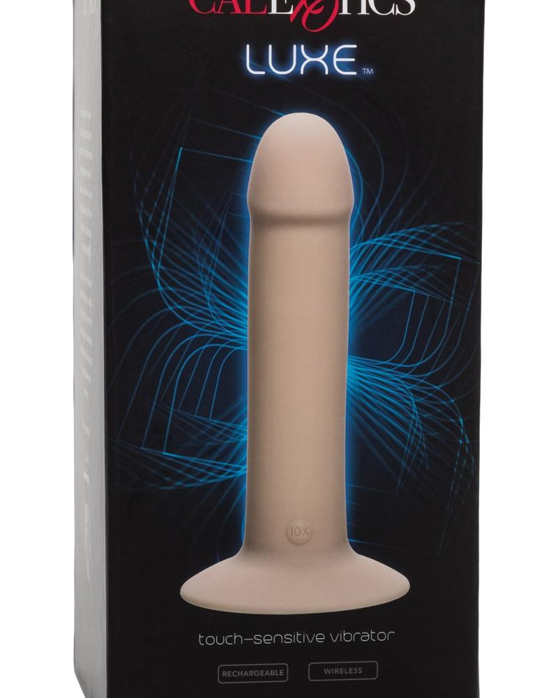 Vibrador recargable Luxe Touch Sensitive vainilla