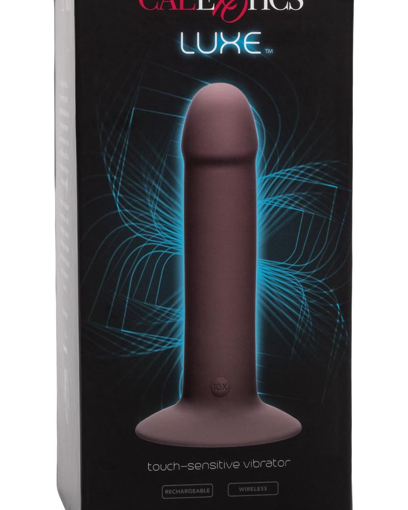 Vibrador recargable Luxe Touch Sensitive Chocolate