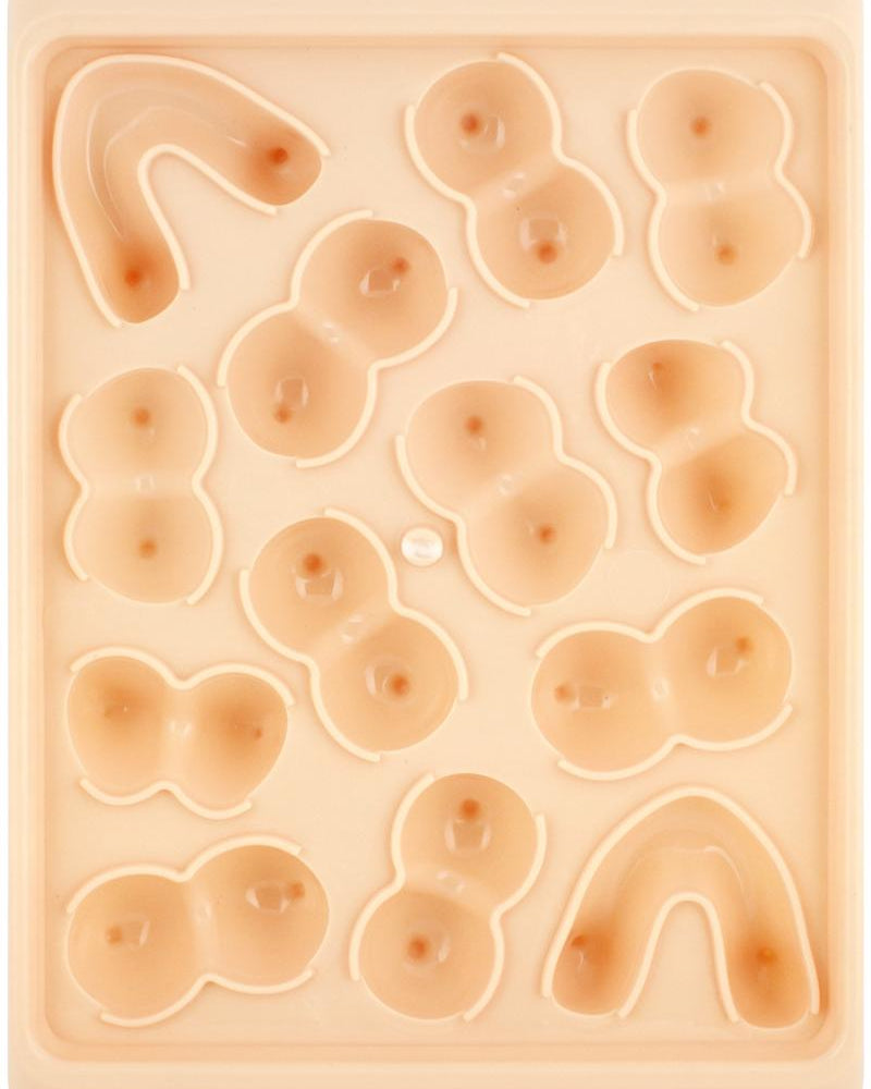 Bandeja para cubitos de hielo Boobie, paquete de 2