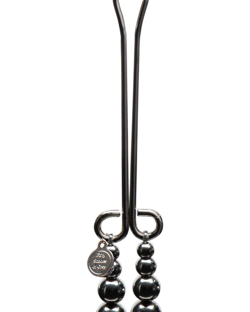 Fifty Shades Darker Just Sensation Beaded Cliteral Clamp Metal