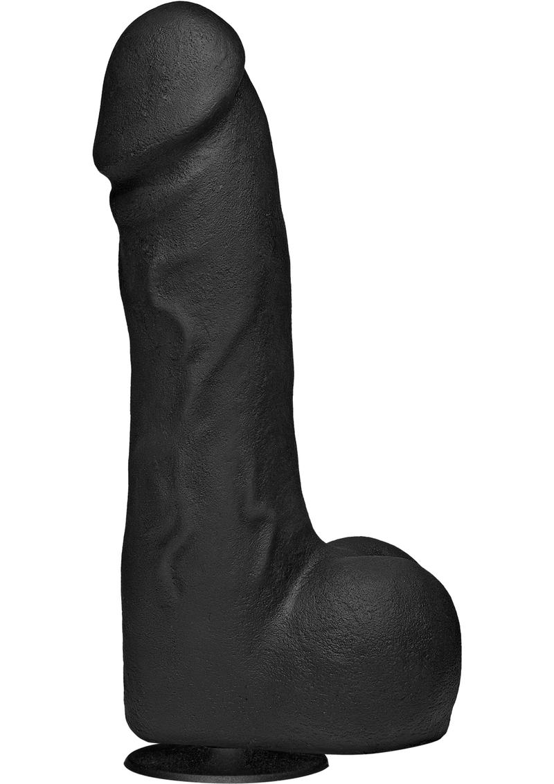 Kink the Perfect Cock Bual Density UltraSkyn Negro 10.5 Pulgadas