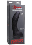 Kink The Perfect P Spot Cock Dual Desity Ultraskyn Dong With Vac U Lock Black 9 Inch