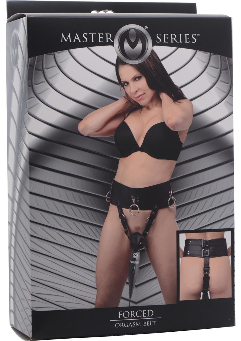 Master Series Forced Orgasm Belt Black