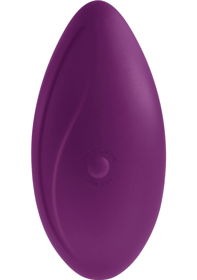 Vibrador de silicona flexible recargable por USB JimmyJane Live Sexy Ascend 1, color morado, resistente al agua