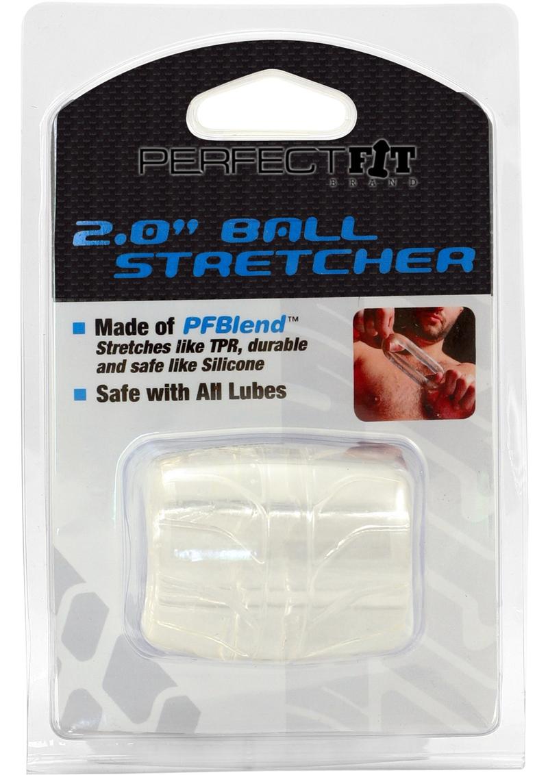 Perfect Fit Siliskin Ball Stretcher Clear 2 Inch