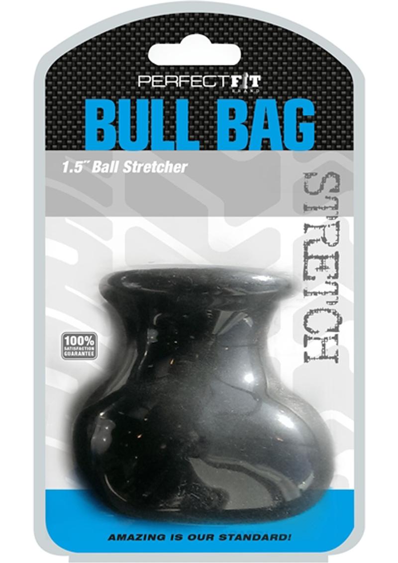 Perfect Fit Bull Bag Ball Stretcher Xtra Large Black 1.5 Inch