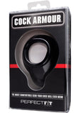 Perfect Fit Cock Armour Cock Ring Large Black
