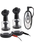 Fetish Fantasy Series Shock Therapy Silicone Electro Nipple Suckers