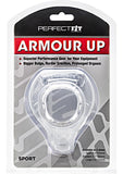 Perfect Fit Armour Up Cock Ring Clear Sport