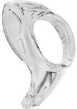Perfect Fit Armour Up Cock Ring Clear Sport