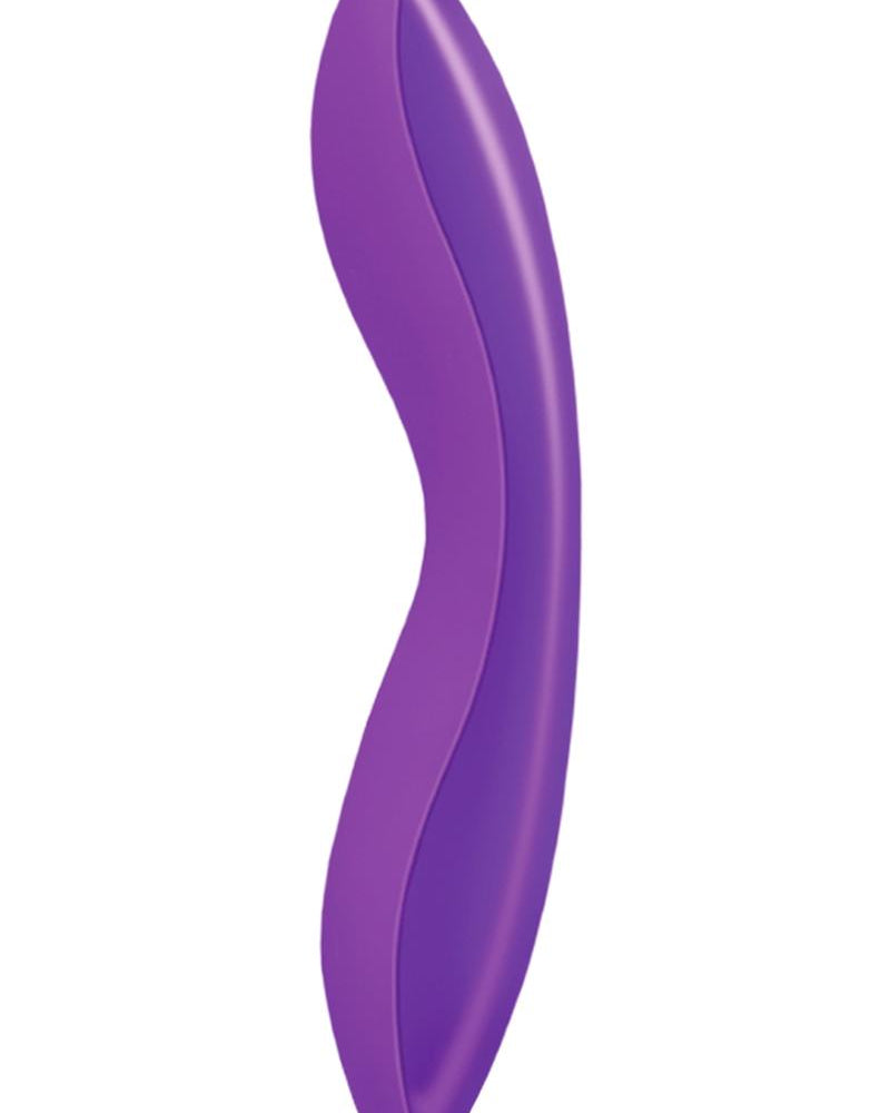 Climax Elite Meg 9x Varita de silicona para punto G, recargable, resistente al agua, color morado, 7,5 pulgadas