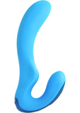 Climax Elite Aria 6x Silicone Vibe Rechargeable Waterproof Blue 6 Inch