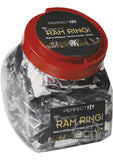 Perfect Fit Tribal Son Ram Ring Black 50 Each Per Bowl
