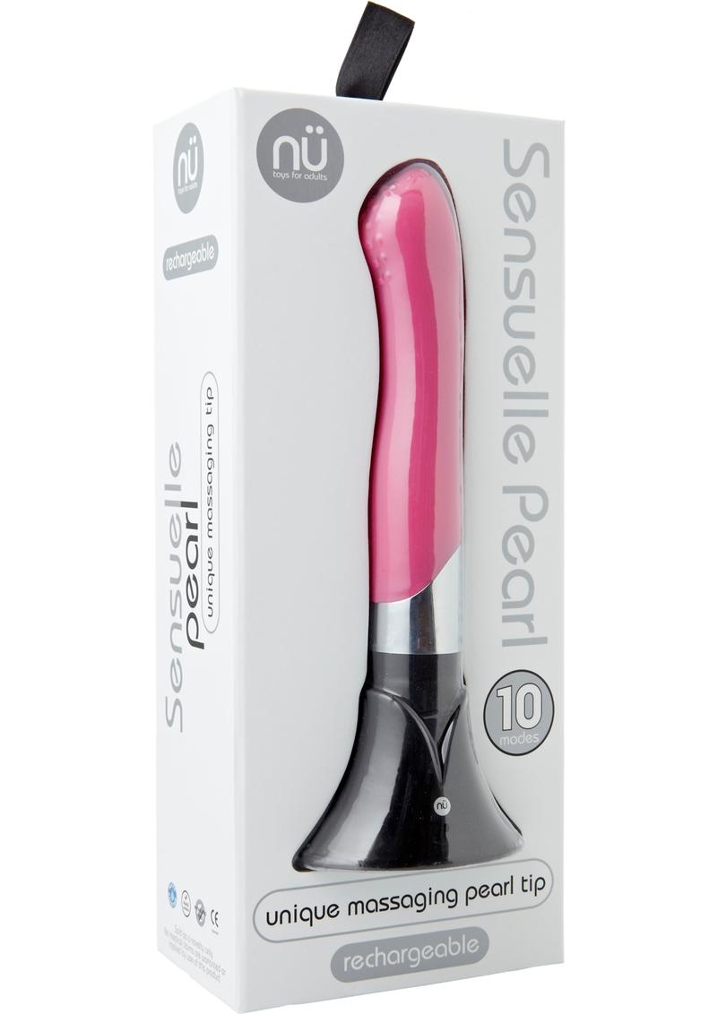 Sensuelle Rechargeable Pearl Unique Massaging Pearl Tip Pink