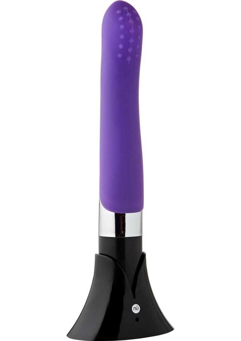 Nu Sensuelle Pearl - Vibrador con punta de masaje exclusiva, recargable, con 10 funciones, color morado