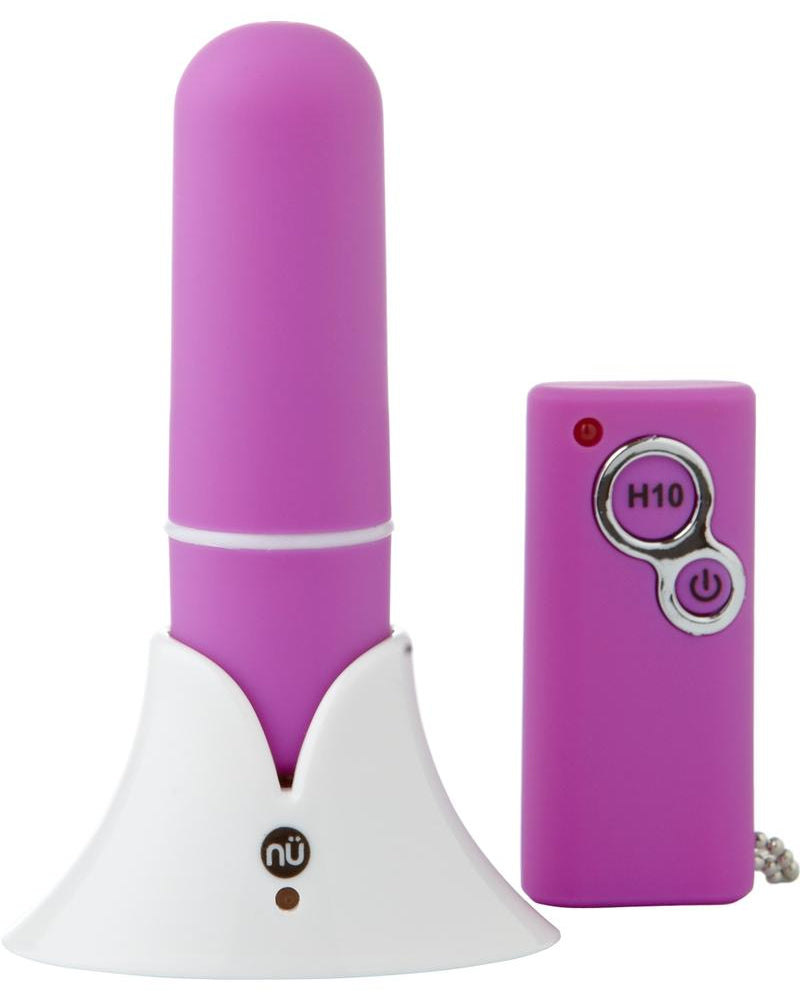 Nu Sensuelle - Bala inalámbrica recargable con control remoto, color morado