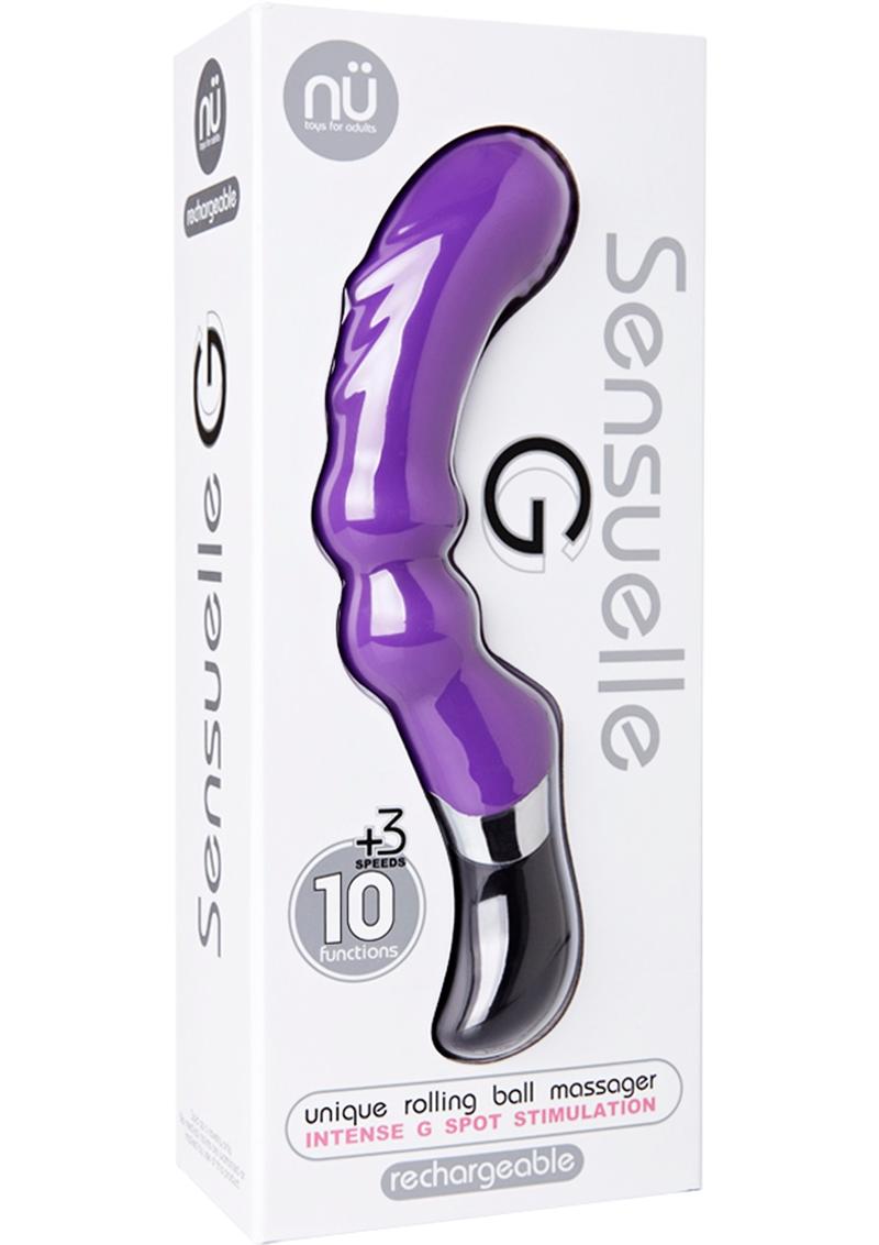 Sensuelle G Recharge Masajeador Gspot Morado