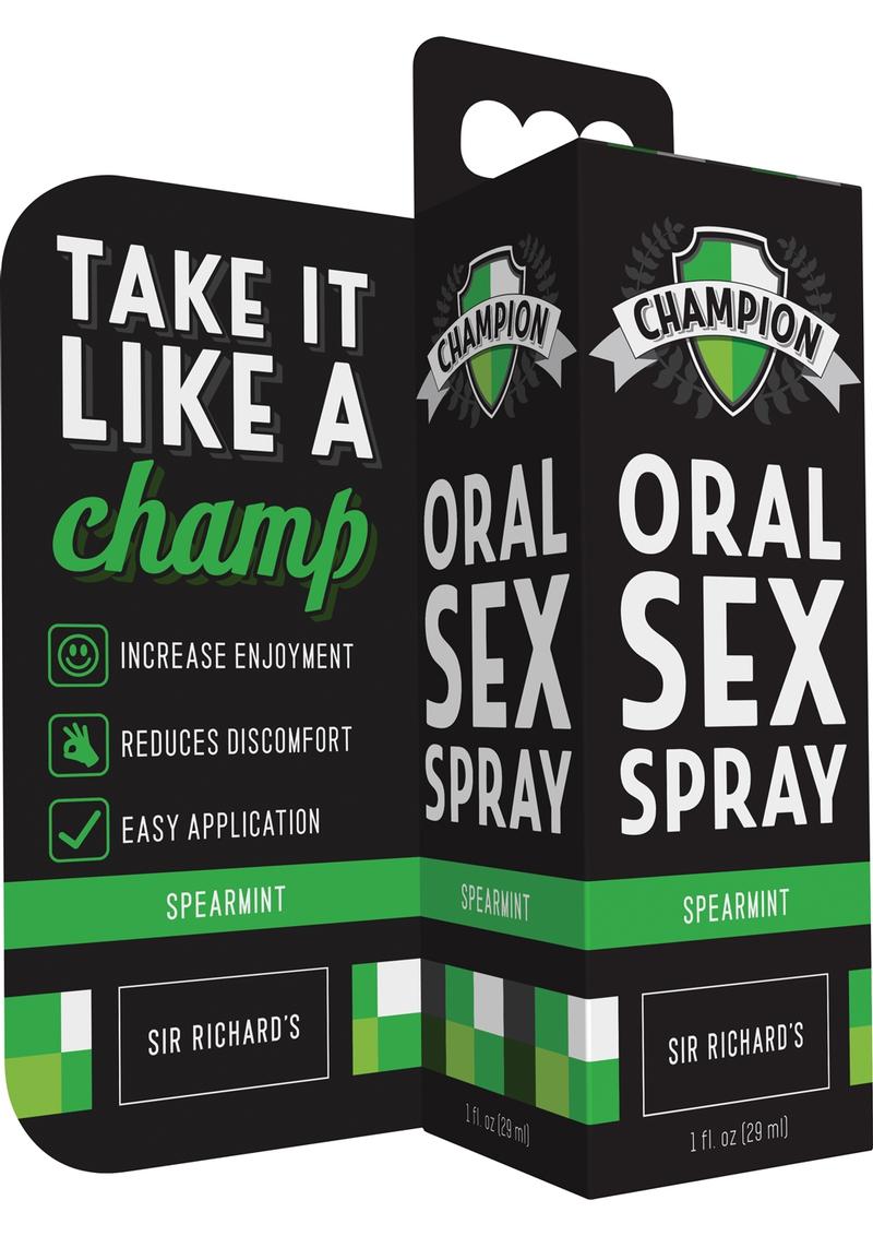 Spray para sexo oral Slick Dicks Champion