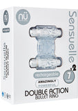 Sensuelle Double Action 2x7 Function Cring Clear