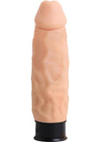 Skinsations Thick Vibraflex Flexible Vibrating Dildo Flesh 6 Inch