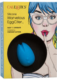 Mini Marvels Marvelous EggCiter Silicone Rechargeable Egg Waterproof Blue 2.5 Inch