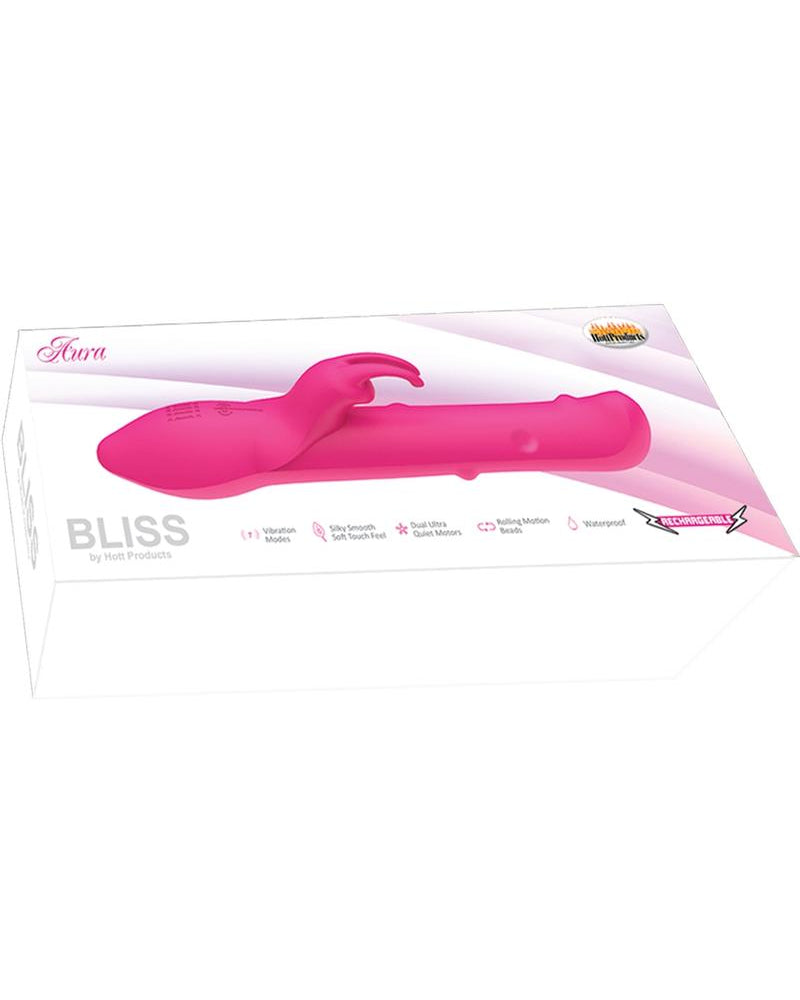 Bliss Auroa con Motion Beads de silicona resistente al agua en color rosa