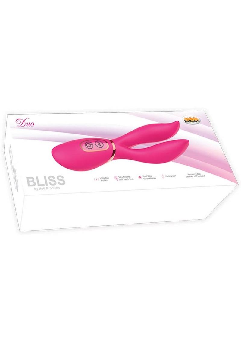 Bliss Duo Silicone Waterproof Pink