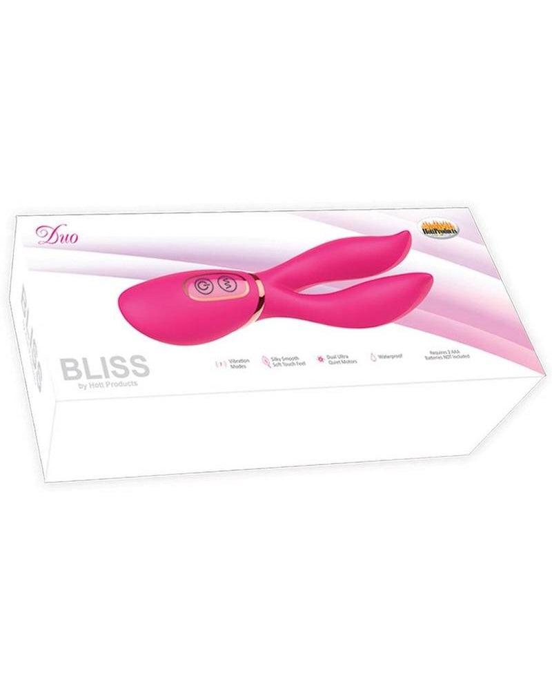 Bliss Duo Silicona Impermeable Rosa