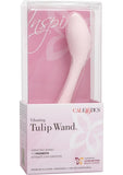 Inspire Vibrating Tulip Wand Silicone USB Rechargeable Vibe Waterproof Pink