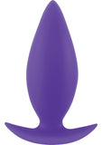 Tapón anal de silicona Inya Spade de tamaño mediano en color morado